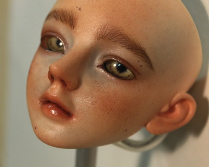 Первый мейк для BJD — Face