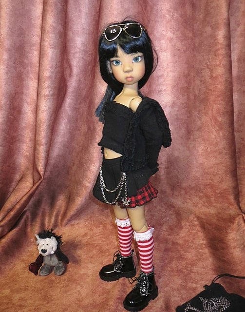 Мики. Капризная и разная — Куклы Kaye Wiggs (Кайе Виггс): авторские BJD (БЖД) (фото 7)