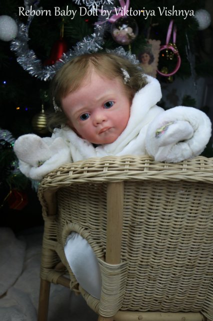 Настенька из сказки Морозко! Куколка реборн Виктории Вишни