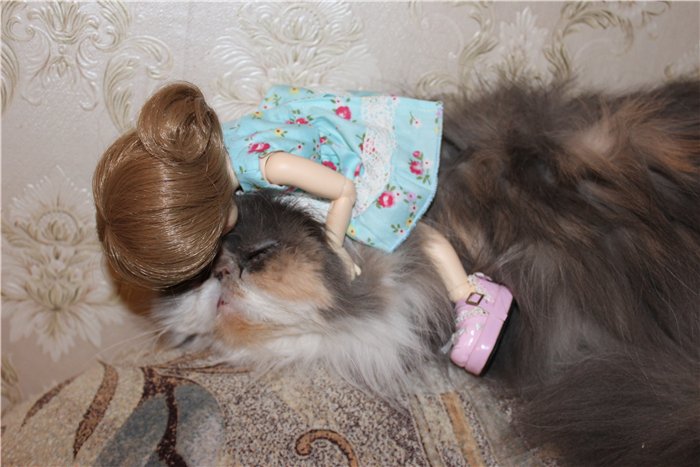 Поздравление с Новым Годом от Маняши. Кукла БЖД Литлфи Анте