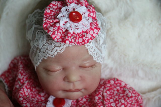 Спящая малышка Рози 2. Куколка реборн Виктории Вишни