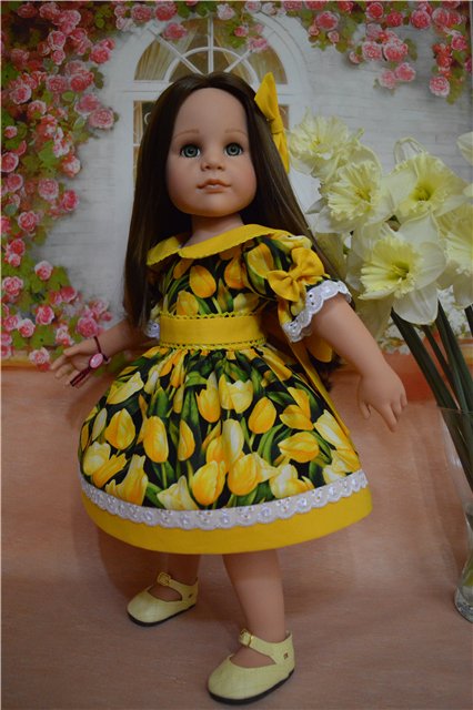 Весенние цветы для девочек Готц (фото 10)