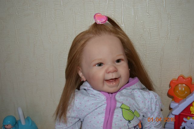 Моя Николь, кукла реборн из молда Мейзи Андреа Арчелло