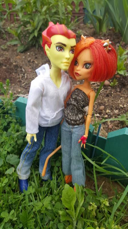 Вспомним про Монстров — ООАК Monster High и Ever After High: репейнт (фото 2)