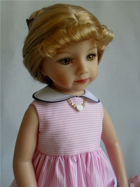 "Кто может быть тебя прелестней?!" Джейми и платье "Голубка". Куклы Maru & friends