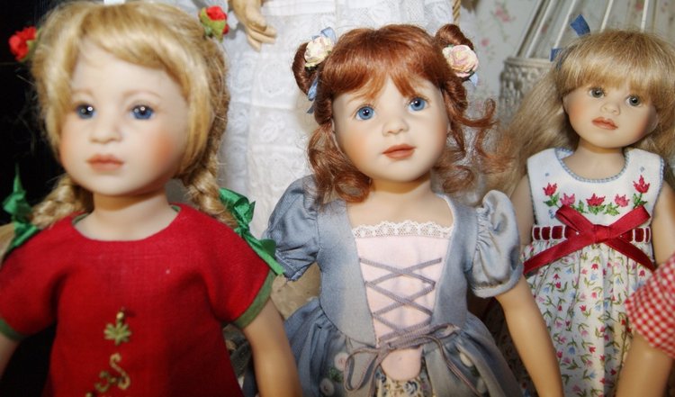 Плюшек много не бывает - маленькие принцессы от Heidi Plusczok