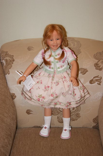 Катя по фамилии Плюшок. Коллекционная кукла Heidi Plusczok