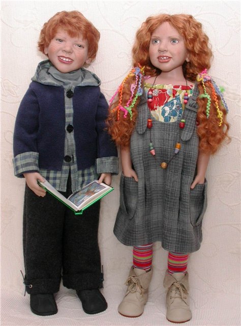 Коллекционные куклы Цвергназе ZWERGNASE из коллекции 2006 года