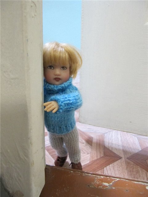 Как Михель на работу к маме ходил. Коллекционная кукла Helen Kish