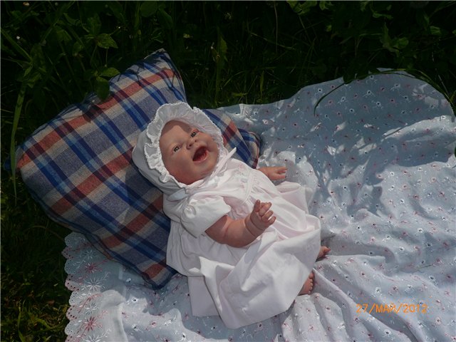 Лолочка гостит у бабушки Лены