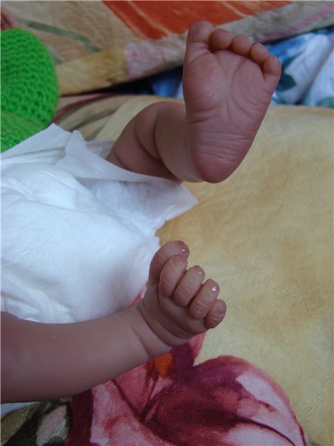 Маленький лягушонок. Авторская кукла Кондрашовой Ирины (фото 6)