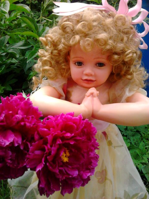 А мы Вам цветочки принесли. Pretty Please, художник Памела Эрф (фото 2)