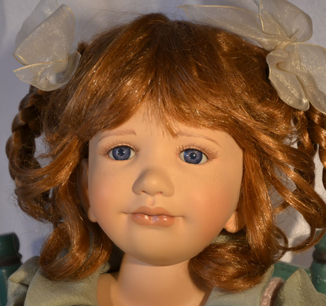 Мои четыре повода для улыбки... Часть коллекции кукол