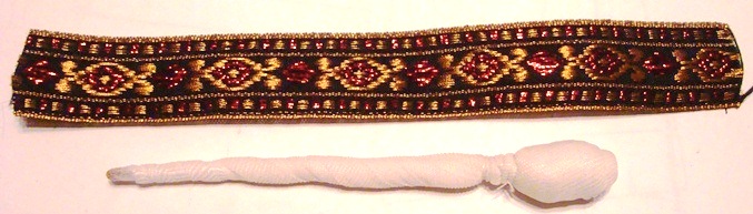 Игрушка-змеюшка на кукольную елку (фото 3)