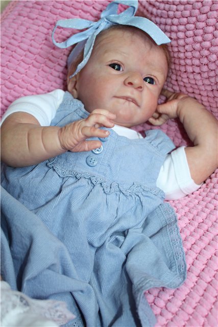 Кукла реборн Рози, маленький комочек счастья