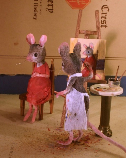 Мышиный дом или Жизнь замечательных мышей. Авторские игрушки в книжной иллюстрации. Мэгги Руди (Maggie Rudy) - "Mouses