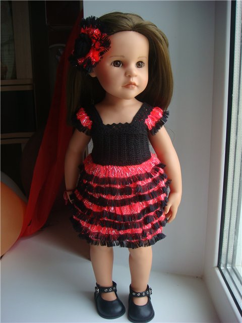 Дефиле моих девчонок или одежда для кукол Gotz своими руками (фото 6)