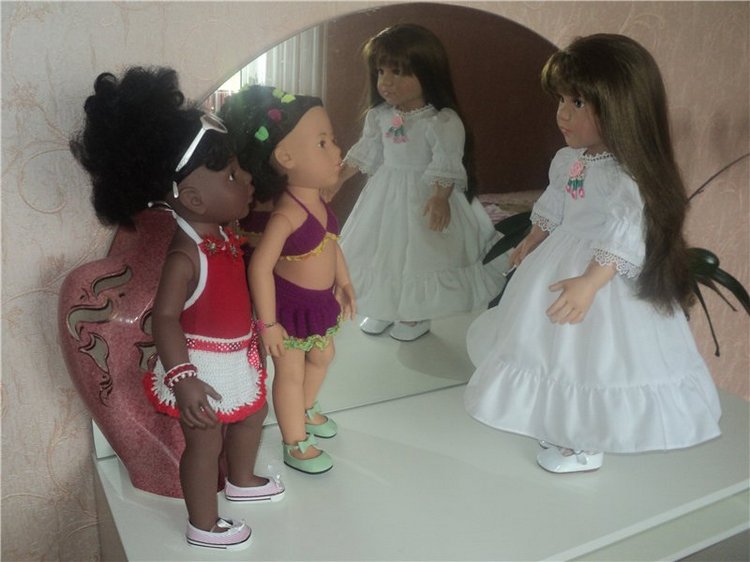 Девчушки любят наряжаться! Наряды для кукол Готц и не только (фото 4)