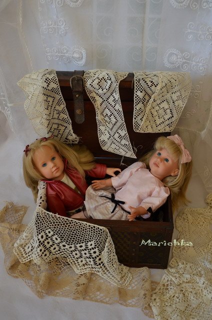 Двое из ларца одинаковы с лица. Куклы Darlene и Marie Gotz (фото 2)