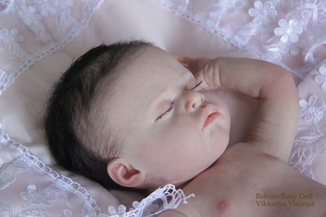 Моя лапушка Коко... Куколка реборн Виктории Вишни (фото 2)