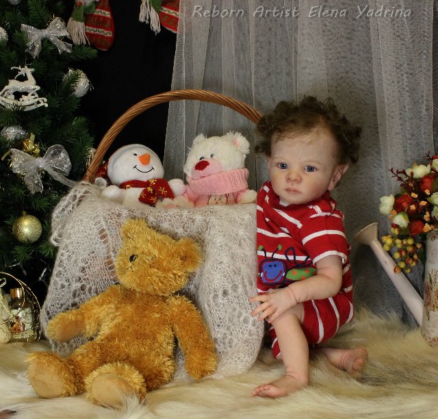 Ян, мой ЯНварский эльф. Куклы реборн Елены Ядриной (фото 8)