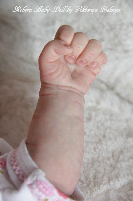 Моя малышка из нового молда Matis от Gudrun Legler. Куколка реборн Виктории Вишни