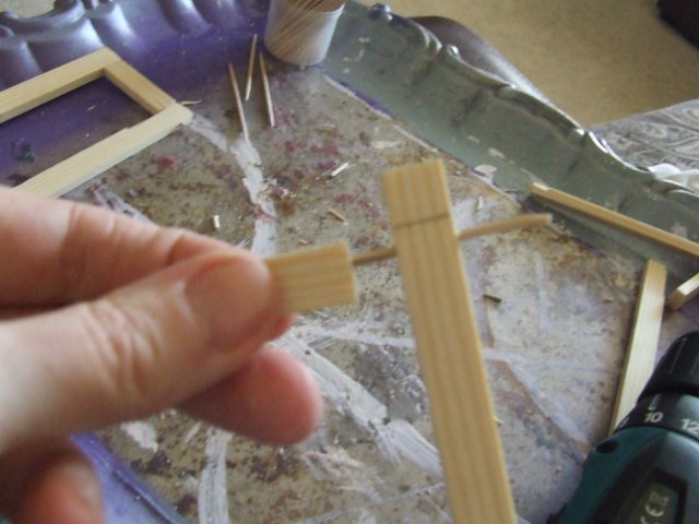 Мастер-класс "Создание ширмы для кукольного румбокса масштаба 1:12" (фото 7)