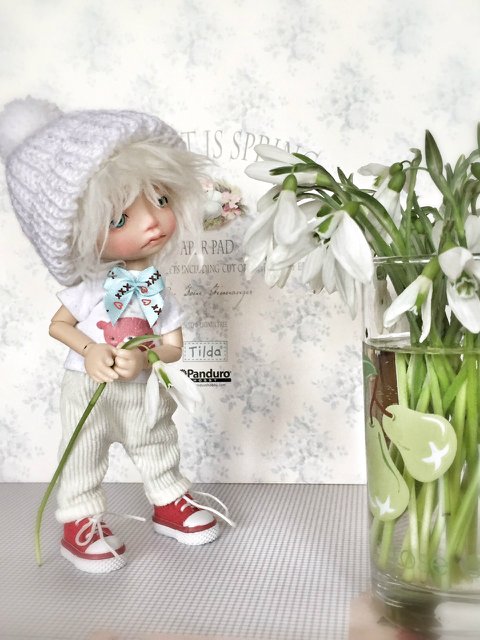 А у нас подснежники!!! (Irrealdoll Ino) (фото 5)