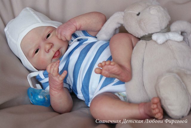 Малыш реборн Эмиль (Cathy by Olga Auer) от Любови Фирсовой