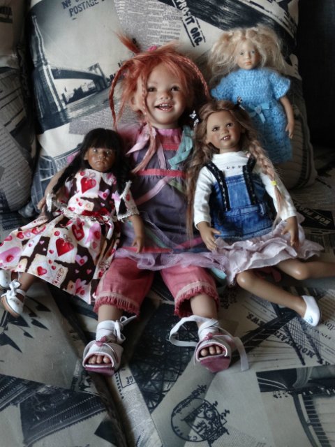 Что мне снег, что мне зной. Кукла Annette Himstedt (фото 5)