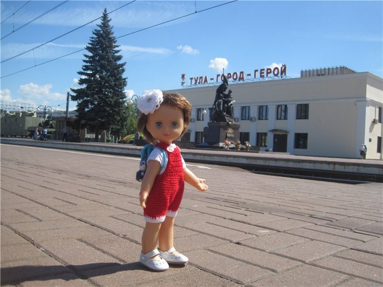 Галчонок и лето. Винтажна куколка СССР Галя (фото 8)