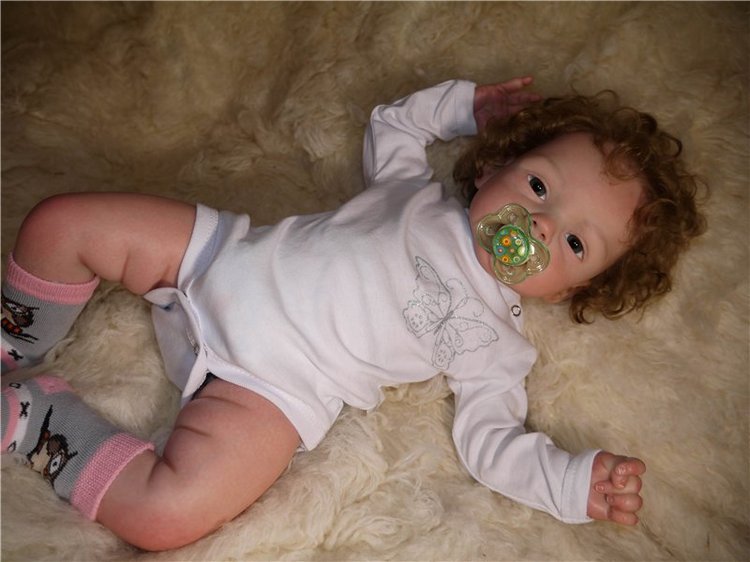 Моя малышка Лола, кукла реборн Натальи Фединой, Baby-Zest