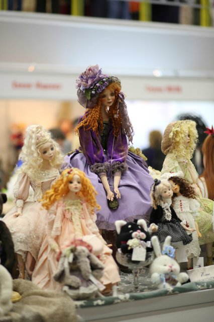 Лучше поздно, чем никогда! ХI Международный салон кукол. 1 октября 2015г
