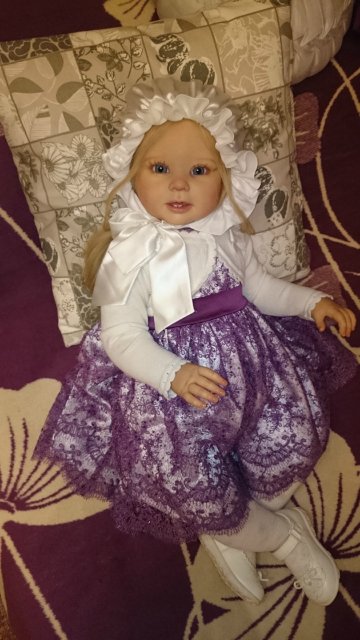 Мое солнышко - малышка Джастина из молда Бонни by Linda Murray (фото 10)