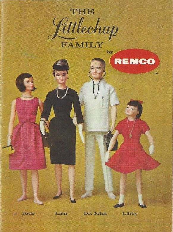 Куклосемья из 60х. Littlechap от фирмы Remco