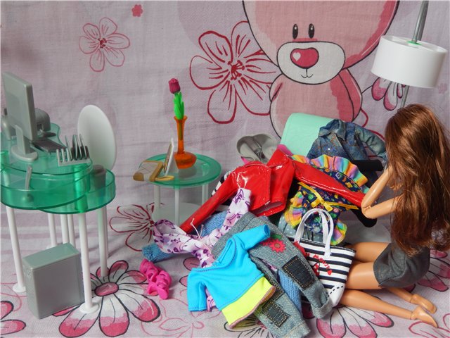 Когда нечего одеть — Куклы Barbie (Барби): Looks (фото 6)