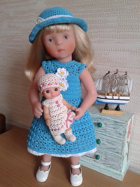 Самая первая — Куклы Sylvia Natterer (Сильвия Наттерер): Gotz (фото 3)