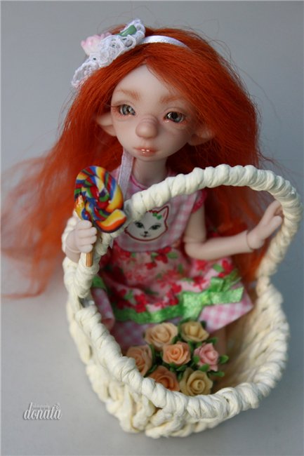 Зефирка Фиби. Авторская мышуля Лидии Снуль (фото 5)