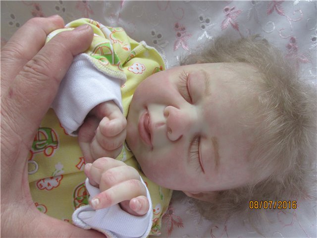 Моя сплюшка Сонечка — Куклы Реборн (Reborn): работы мастеров (фото 7)