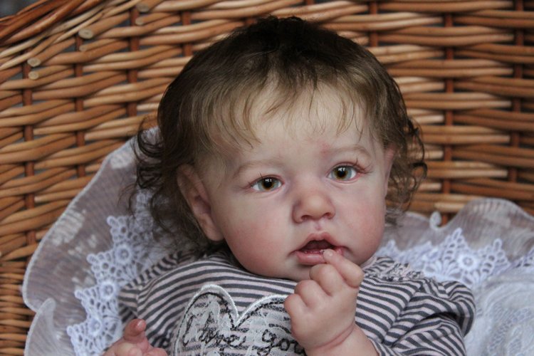 Сашулька номер два. Кукла реборн Светланы Преображенской (фото 3)