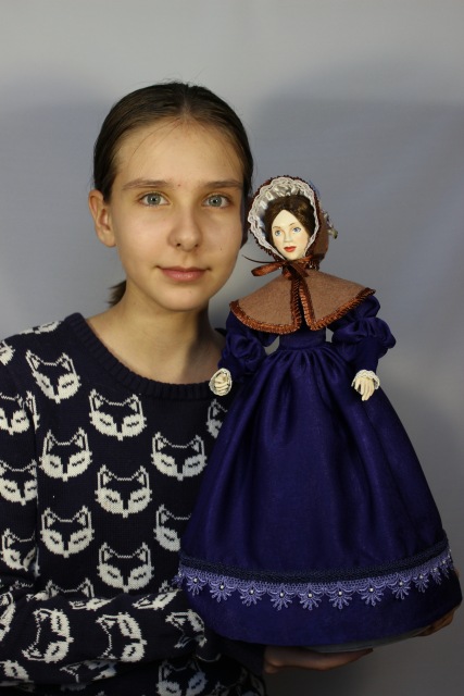 Как мы куклу с портретным сходством мастерили