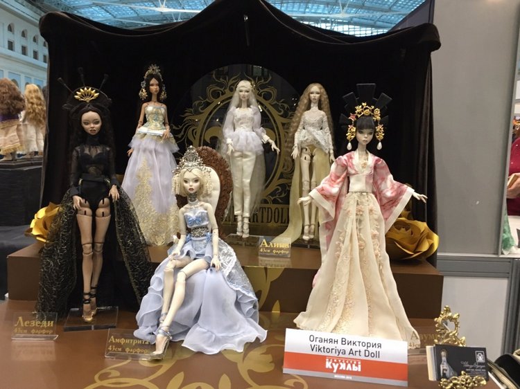Москва "Гостиный двор" 2016 - Международная выставка "Искусство куклы" - мой взгляд