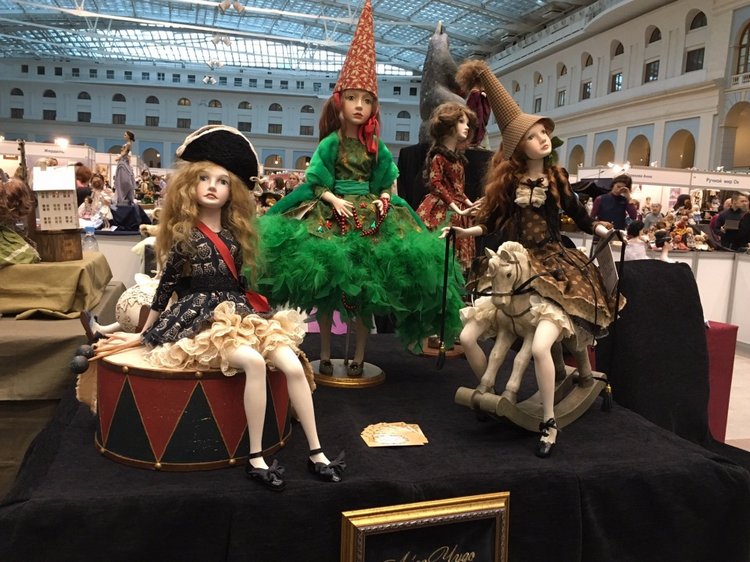 Москва Гостиный двор 2016 - Международная выставка Искусство куклы. Фото