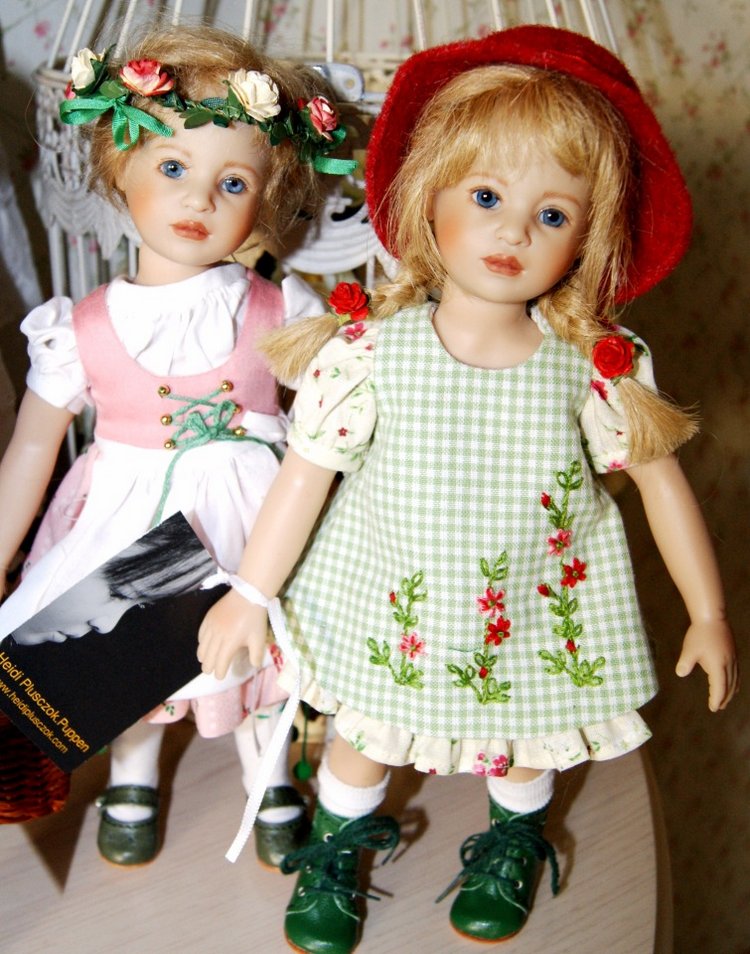 Плюшек много не бывает - маленькие принцессы от Heidi Plusczok