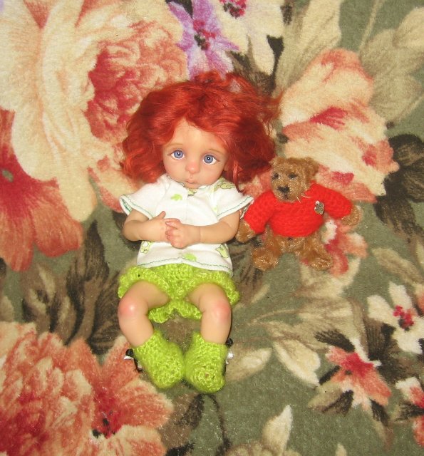 Каролина. Авторская кукла Кондрашовой Ирины (фото 9)