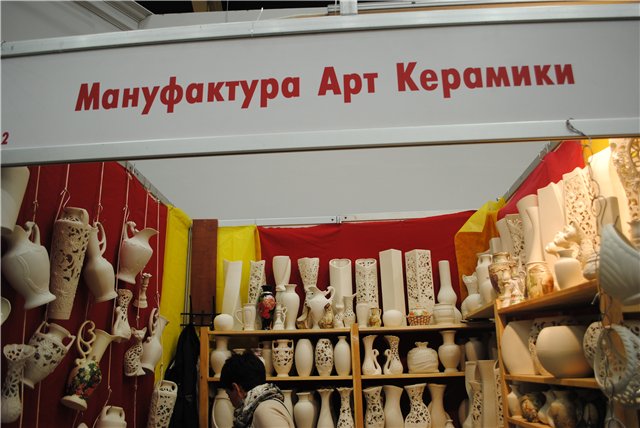 Выставка на Тишинке "Атмосфера творчества". Октябрь 2014. Бусинка к бусинке - получаются бусики! Кружево для антикварных