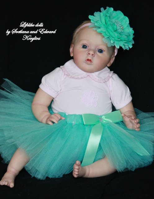 Куколка реборн Светочка из молда Тиффани от Ковылиных Светланы и Эдуарда | Бэйбики Куколка реборн Светочка из молда Тиффани от Ковылиных Светланы и Эдуарда