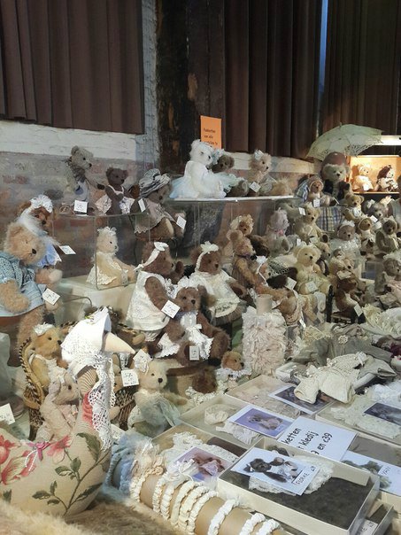Международная ярмарка кукол и мишек Тедди в Брюгге. Poppen & Berenbeurs Brugge 2015. Фоторепортаж
