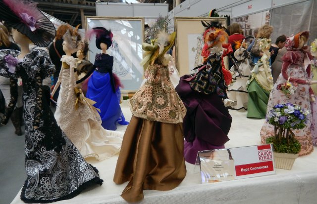 XI Международный Салон кукол на Тишинке в Москве 2015. То, что увидел мой фотоаппарат... Фотоотчет
