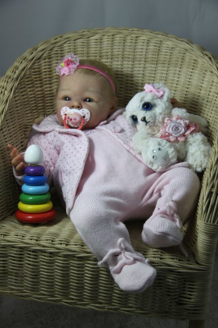 Пышка Пэрис. Куколка реборн Виктории Вишни